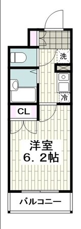 サウスィング上大岡の物件間取画像